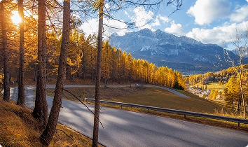 einige Streckenabschnitte gesperrt in winter